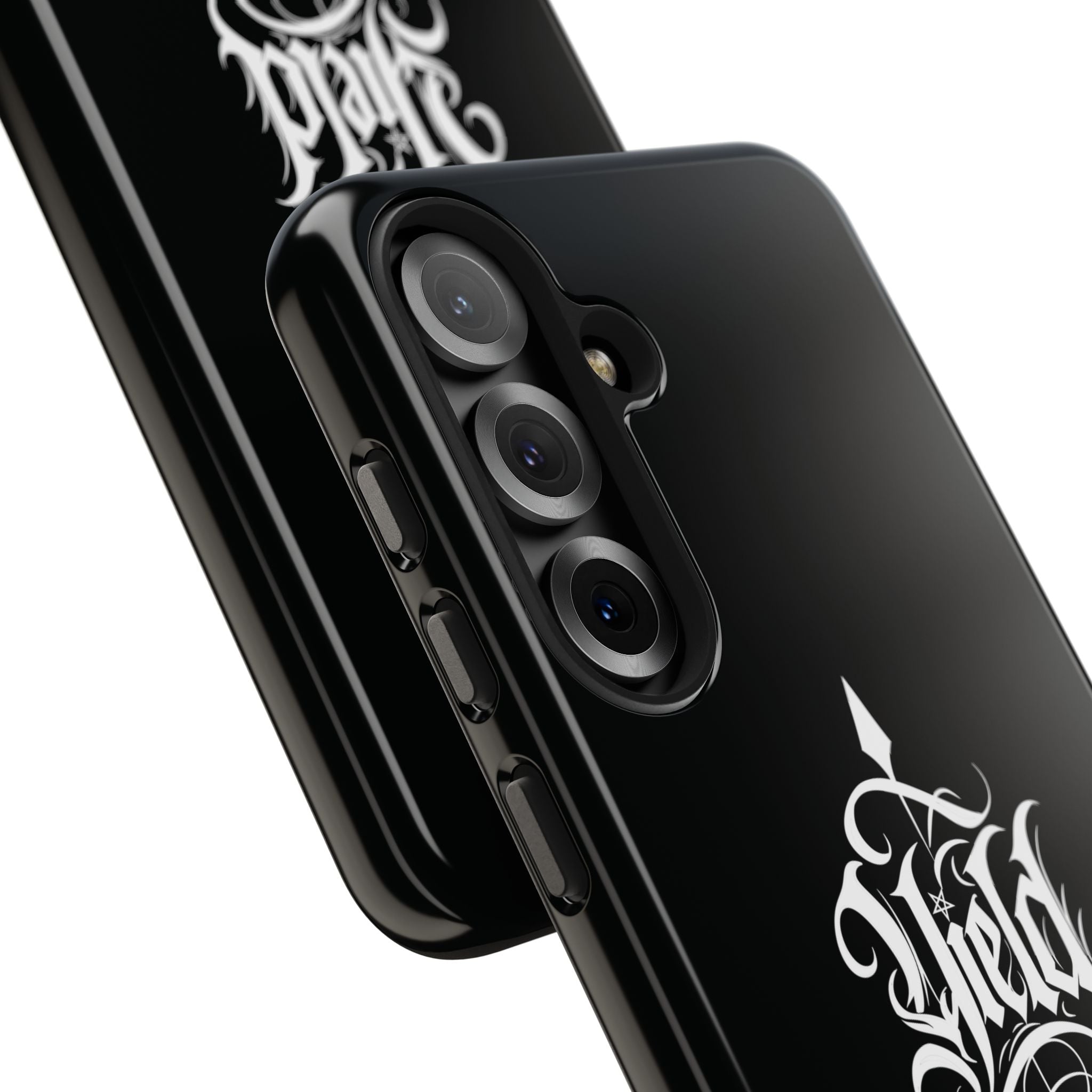 Yield Cult Emblem Tough Phone Case — Black Minimal Armor for the Chosen
