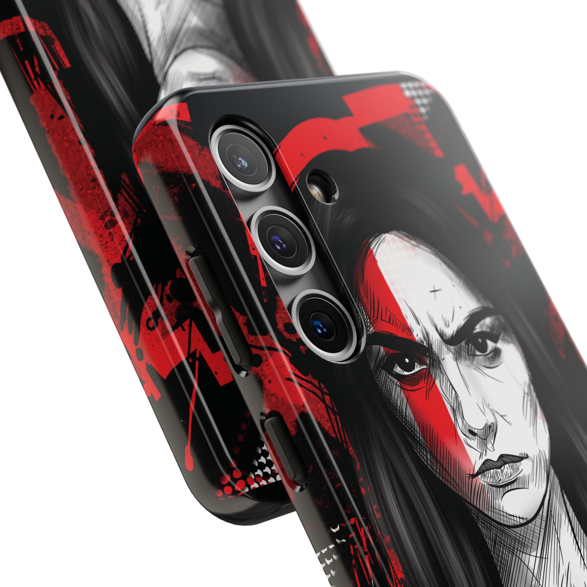 The Crimson Oath — Yield Cult Tough Phone Case | Dark Symbolic Black Protective Cover