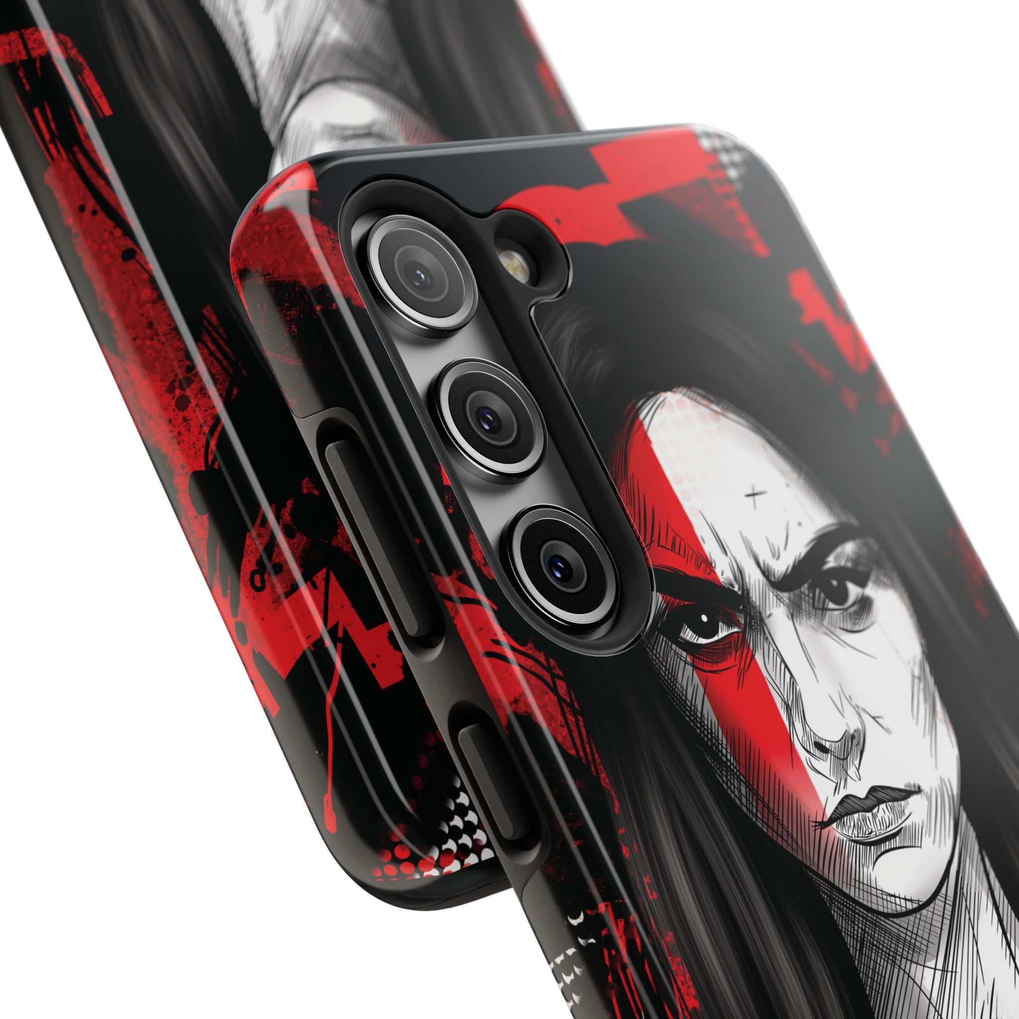 The Crimson Oath — Yield Cult Tough Phone Case | Dark Symbolic Black Protective Cover