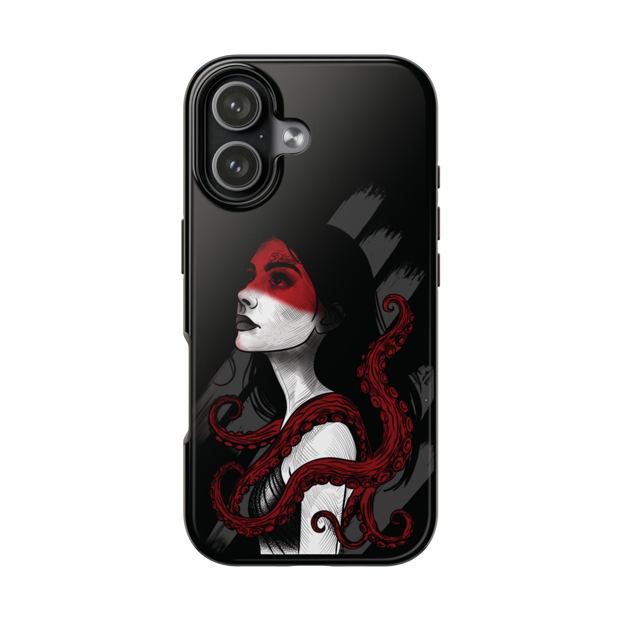 Heretic Bloom — Yield Cult Tough Phone Case | Red & Black Art Edition