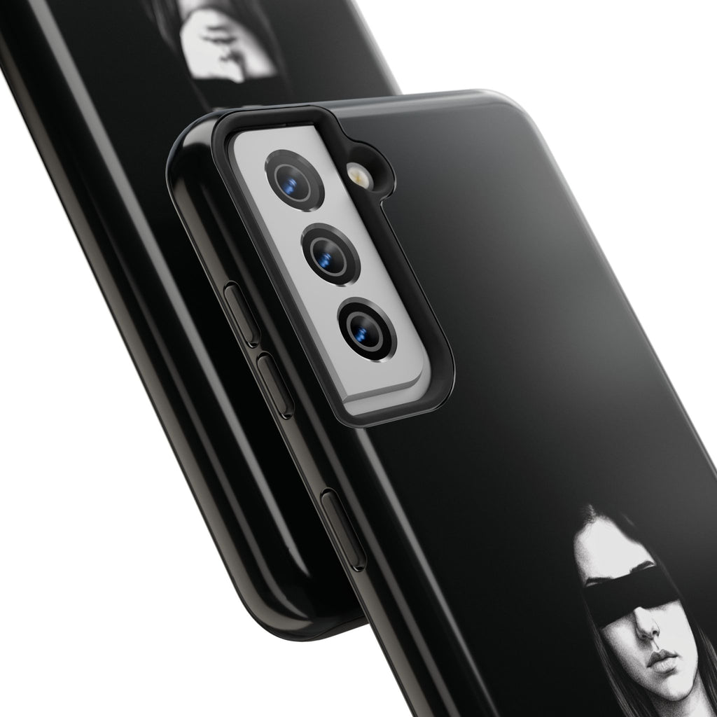 Yield Sorrow Phone Case — Black Minimal Armor for the Chosen