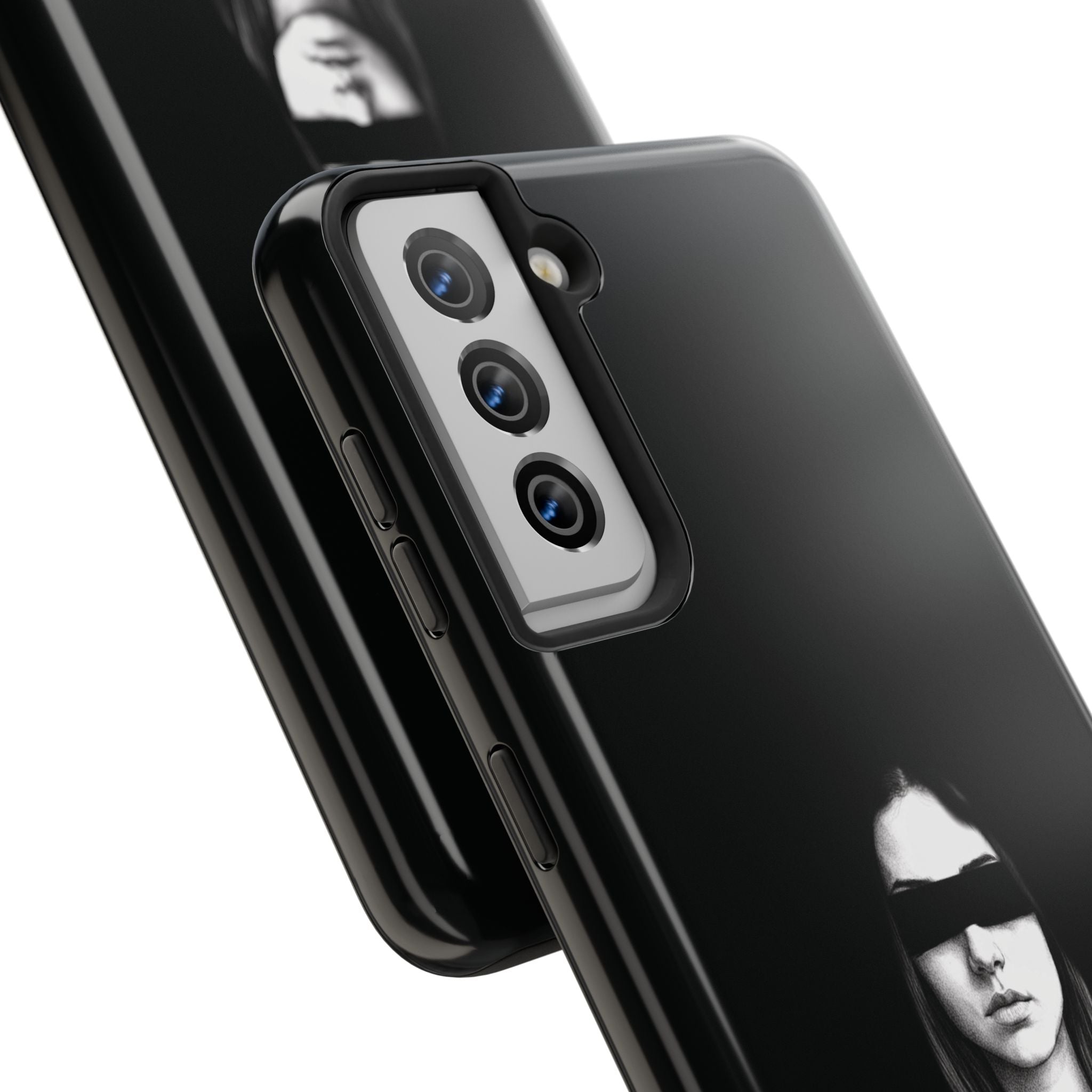 Yield Sorrow Phone Case — Black Minimal Armor for the Chosen