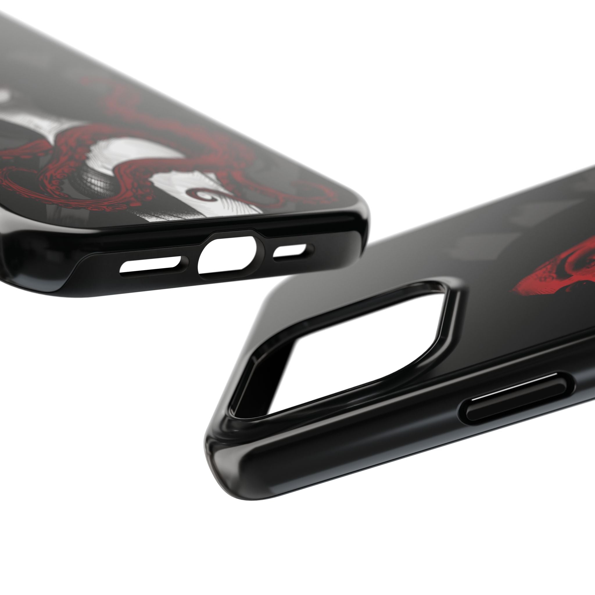 Heretic Bloom — Yield Cult Tough Phone Case | Red & Black Art Edition