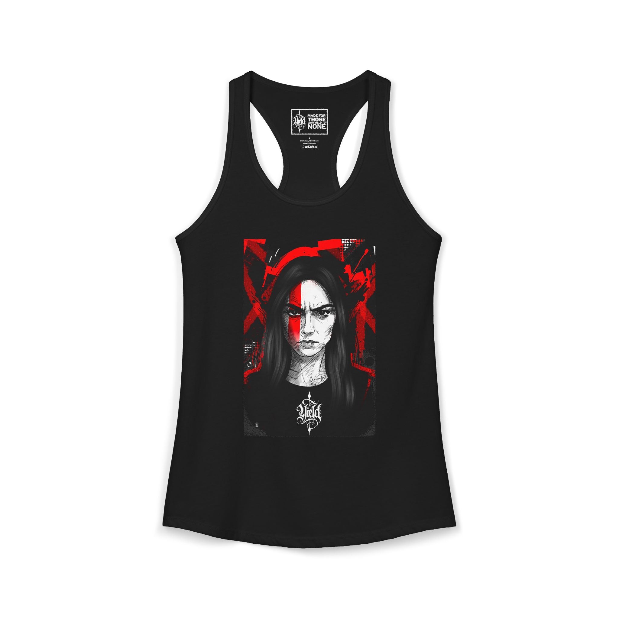 Yield Cult – Red Ascension Women’s Racerback Tank