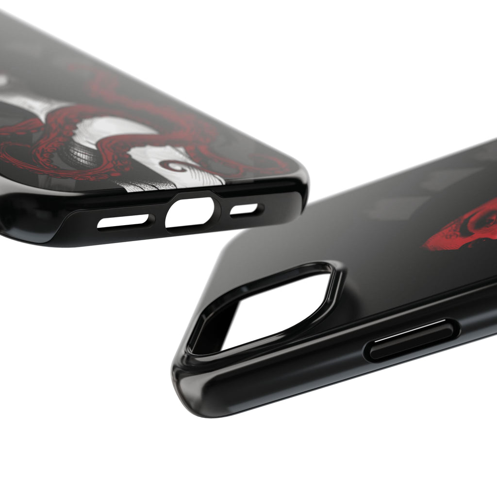 Heretic Bloom — Yield Cult Tough Phone Case | Red & Black Art Edition