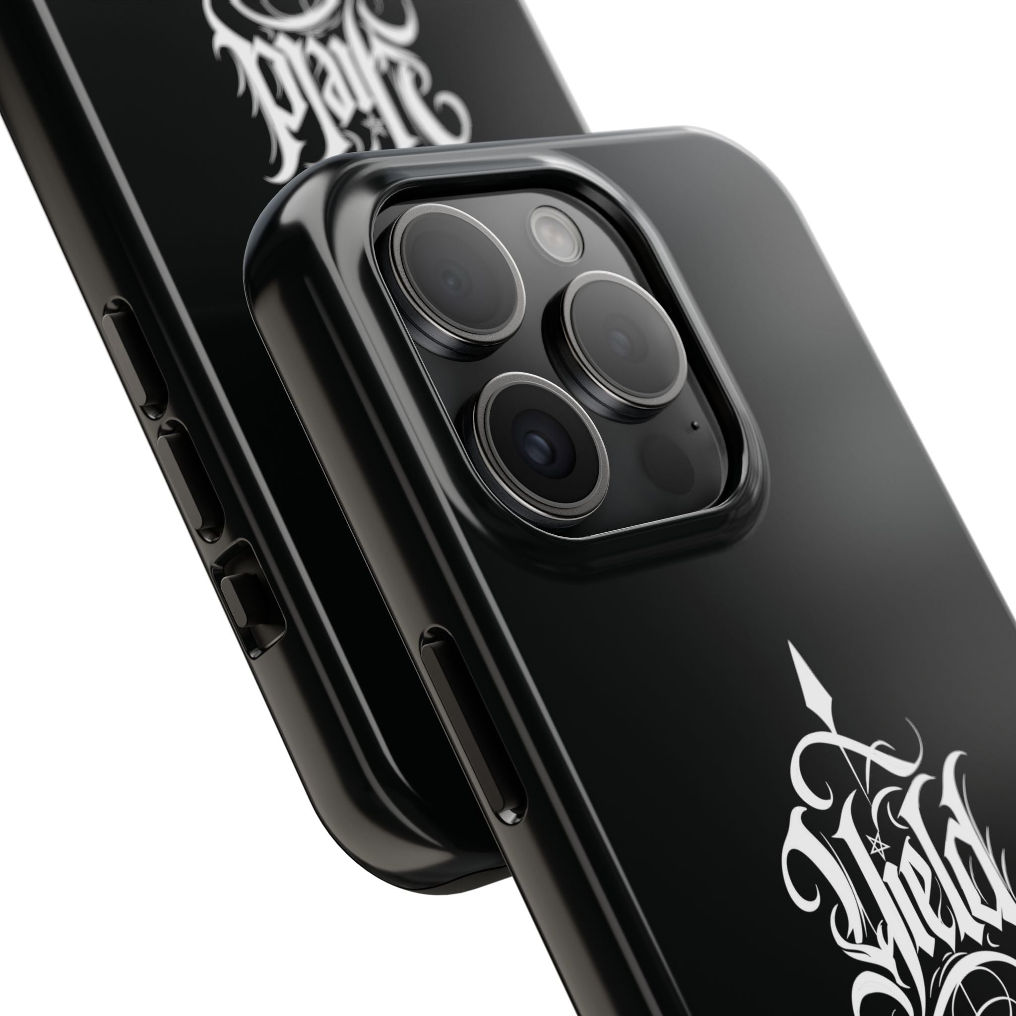 Yield Cult Emblem Tough Phone Case — Black Minimal Armor for the Chosen