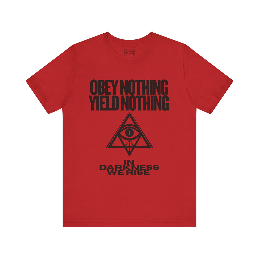 Yield nothing – Unisex Black