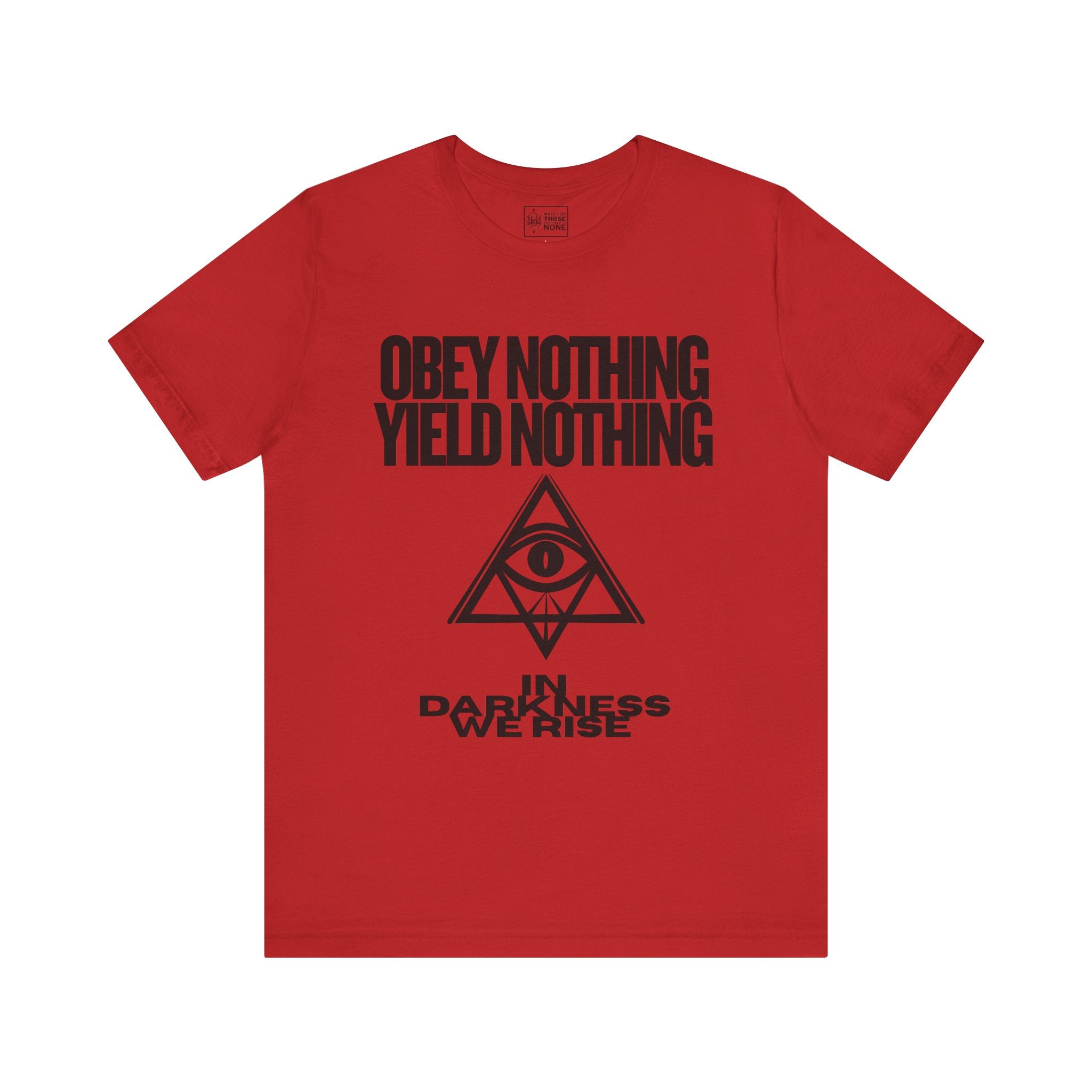 Yield nothing – Unisex Black