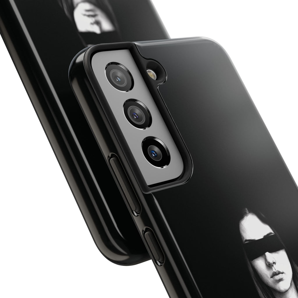 Yield Sorrow Phone Case — Black Minimal Armor for the Chosen