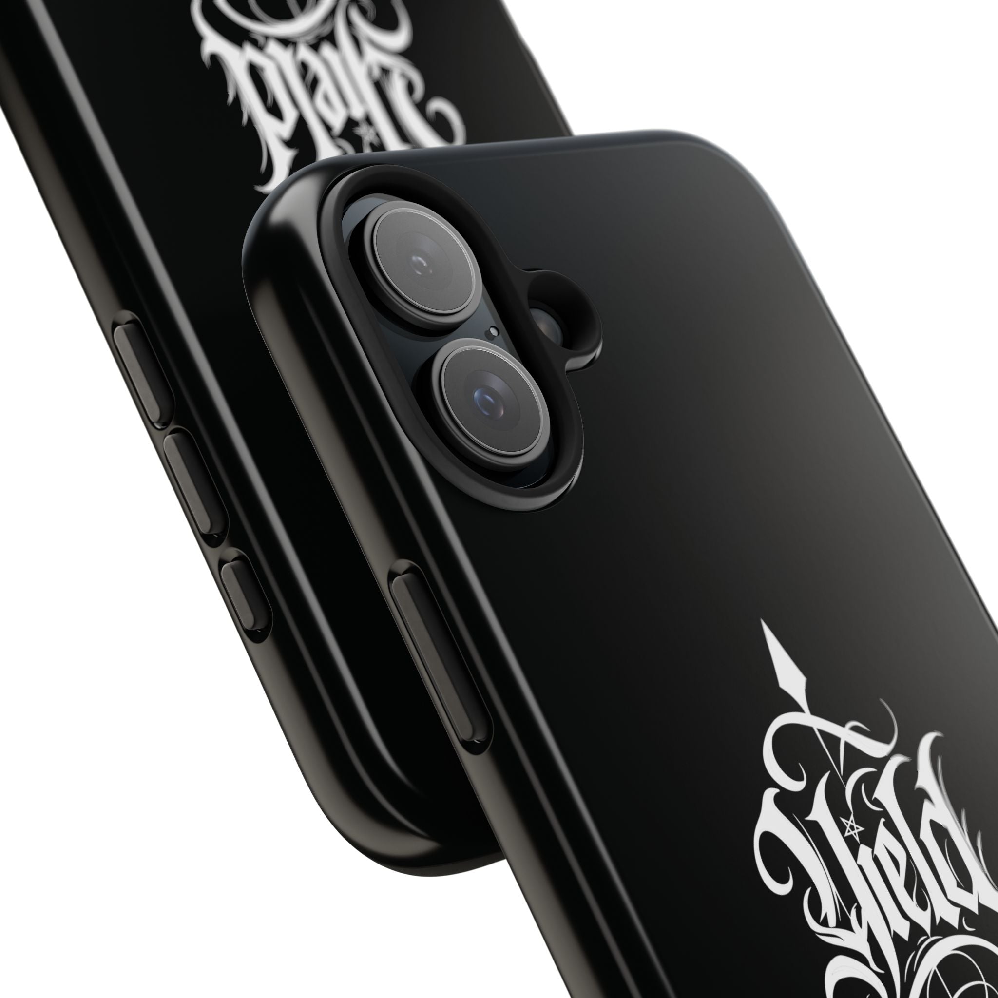 Yield Cult Emblem Tough Phone Case — Black Minimal Armor for the Chosen