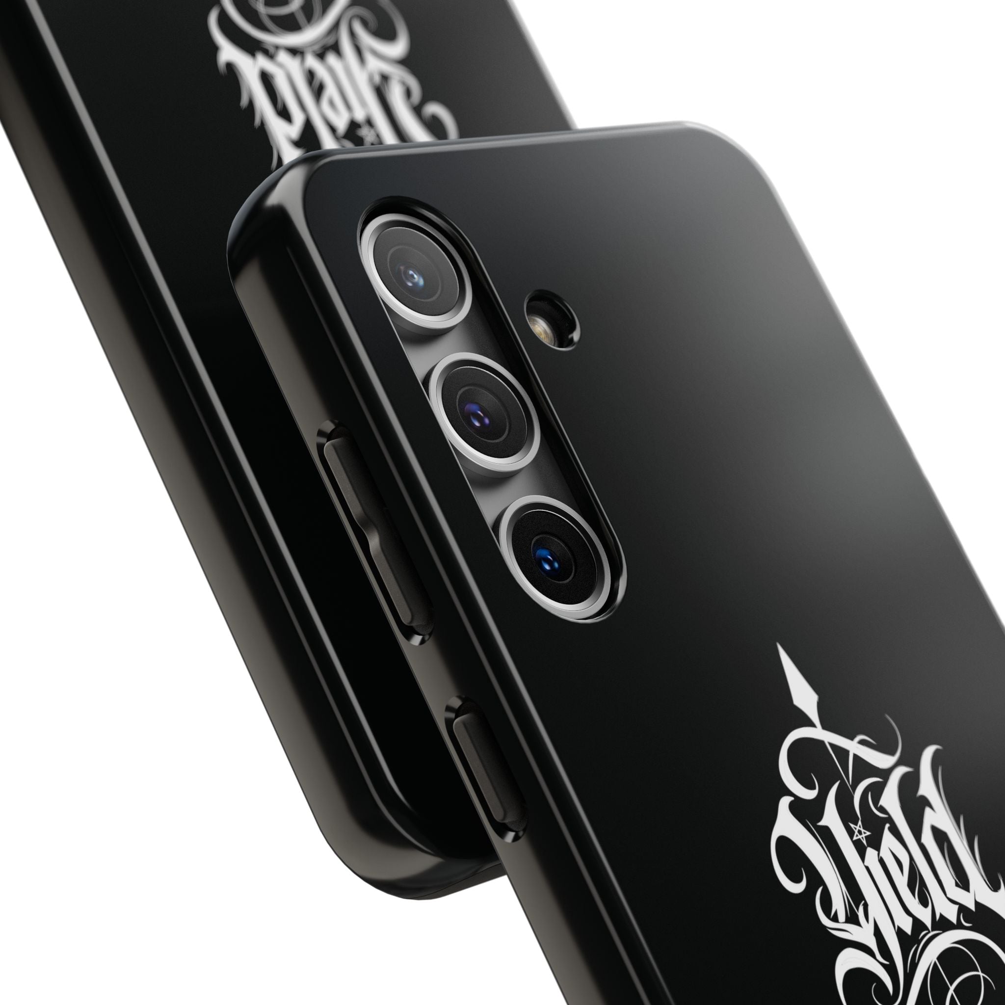 Yield Cult Emblem Tough Phone Case — Black Minimal Armor for the Chosen