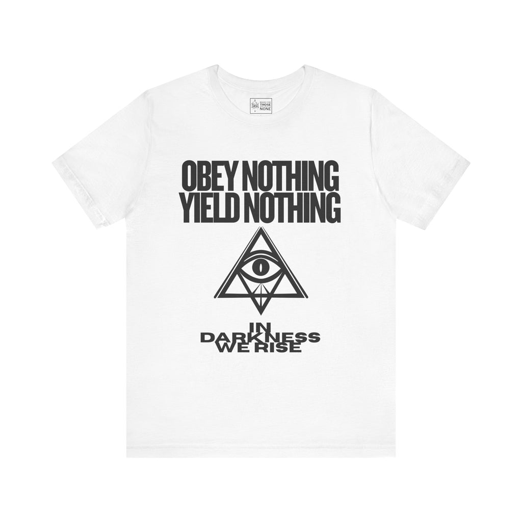 Yield nothing – Unisex Black