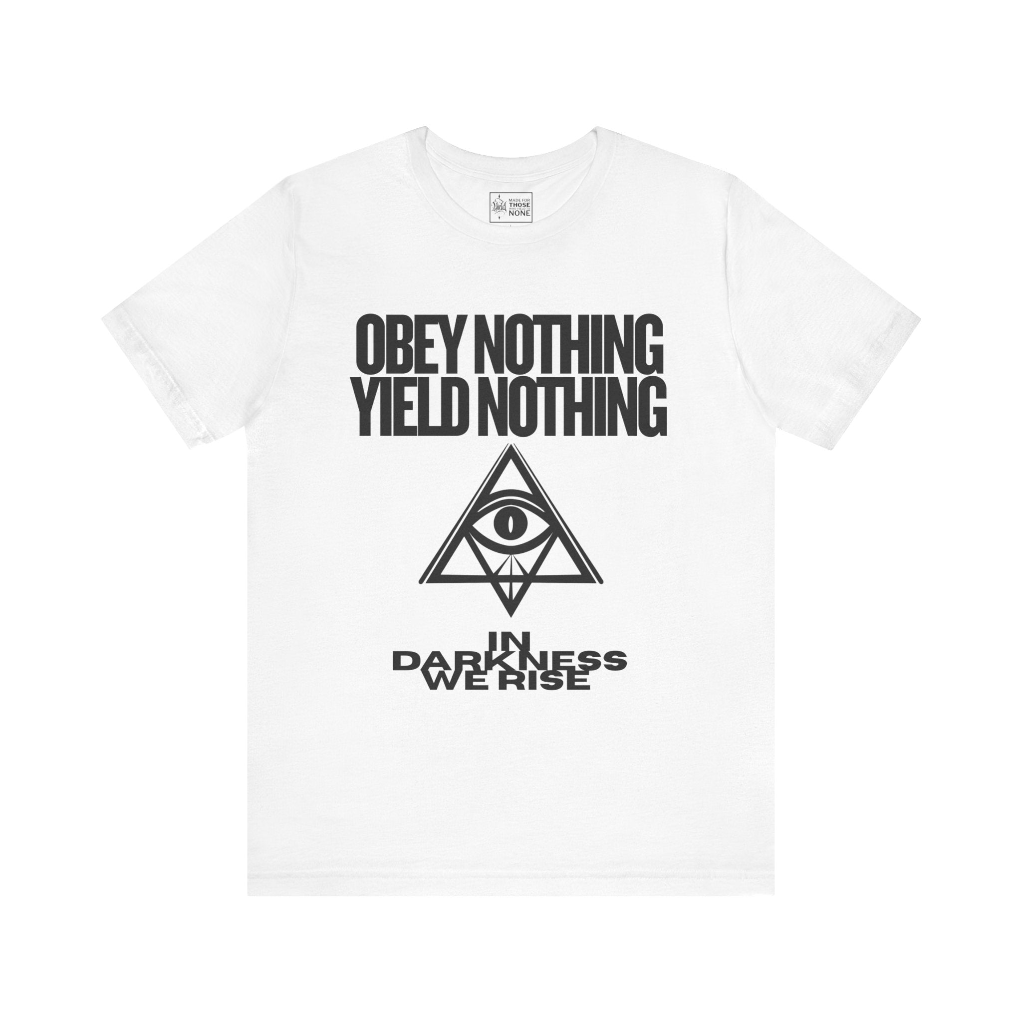 Yield nothing – Unisex Black