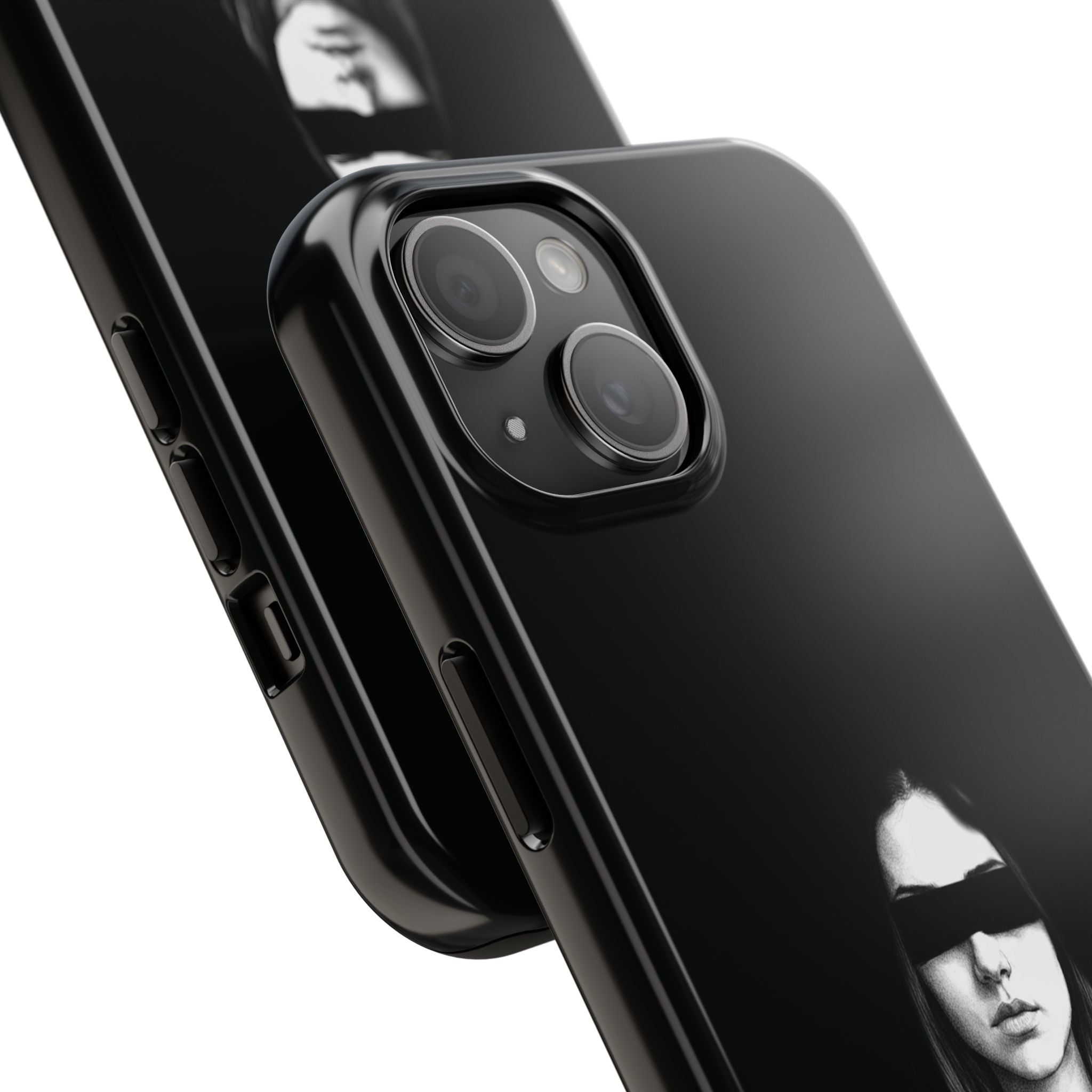 Yield Sorrow Phone Case — Black Minimal Armor for the Chosen