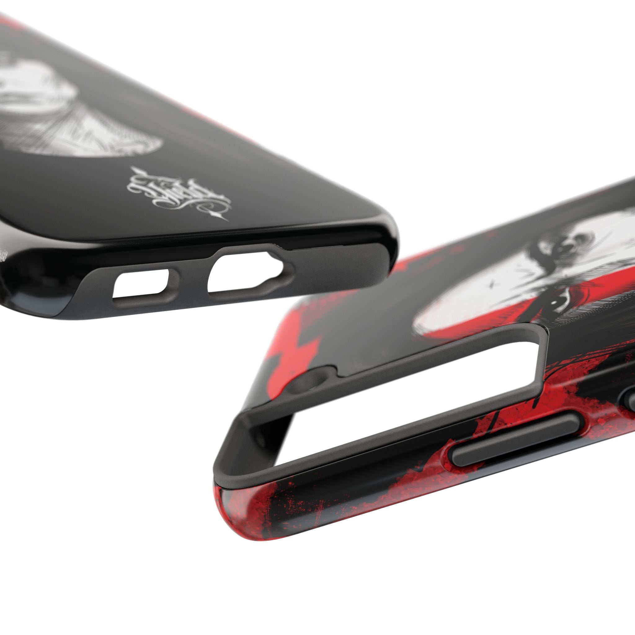 The Crimson Oath — Yield Cult Tough Phone Case | Dark Symbolic Black Protective Cover