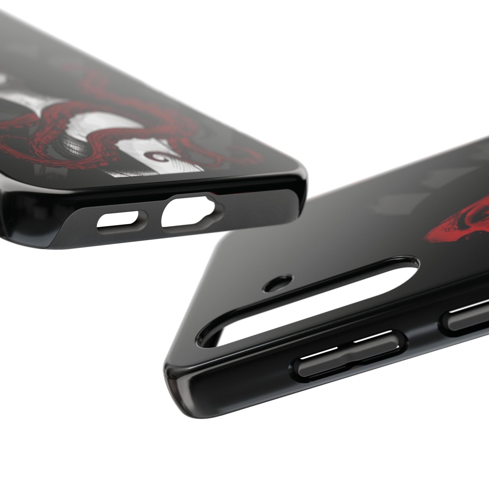 Heretic Bloom — Yield Cult Tough Phone Case | Red & Black Art Edition