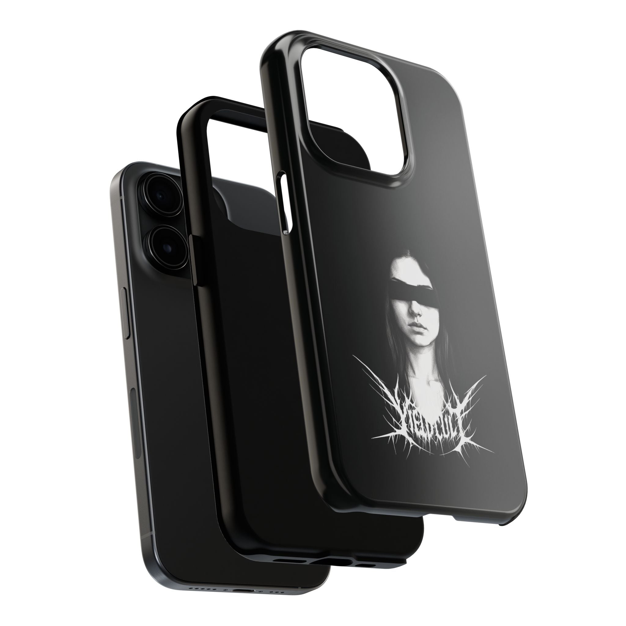 Yield Sorrow Phone Case — Black Minimal Armor for the Chosen