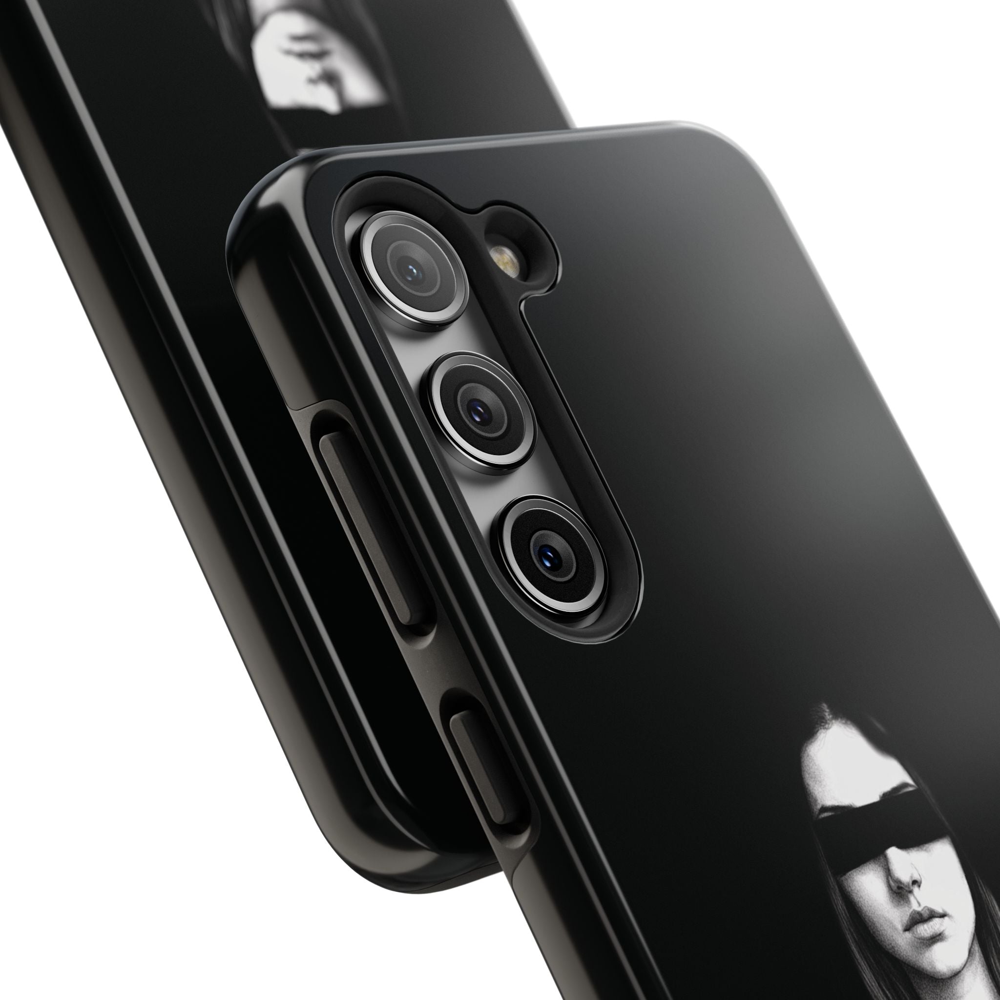 Yield Sorrow Phone Case — Black Minimal Armor for the Chosen