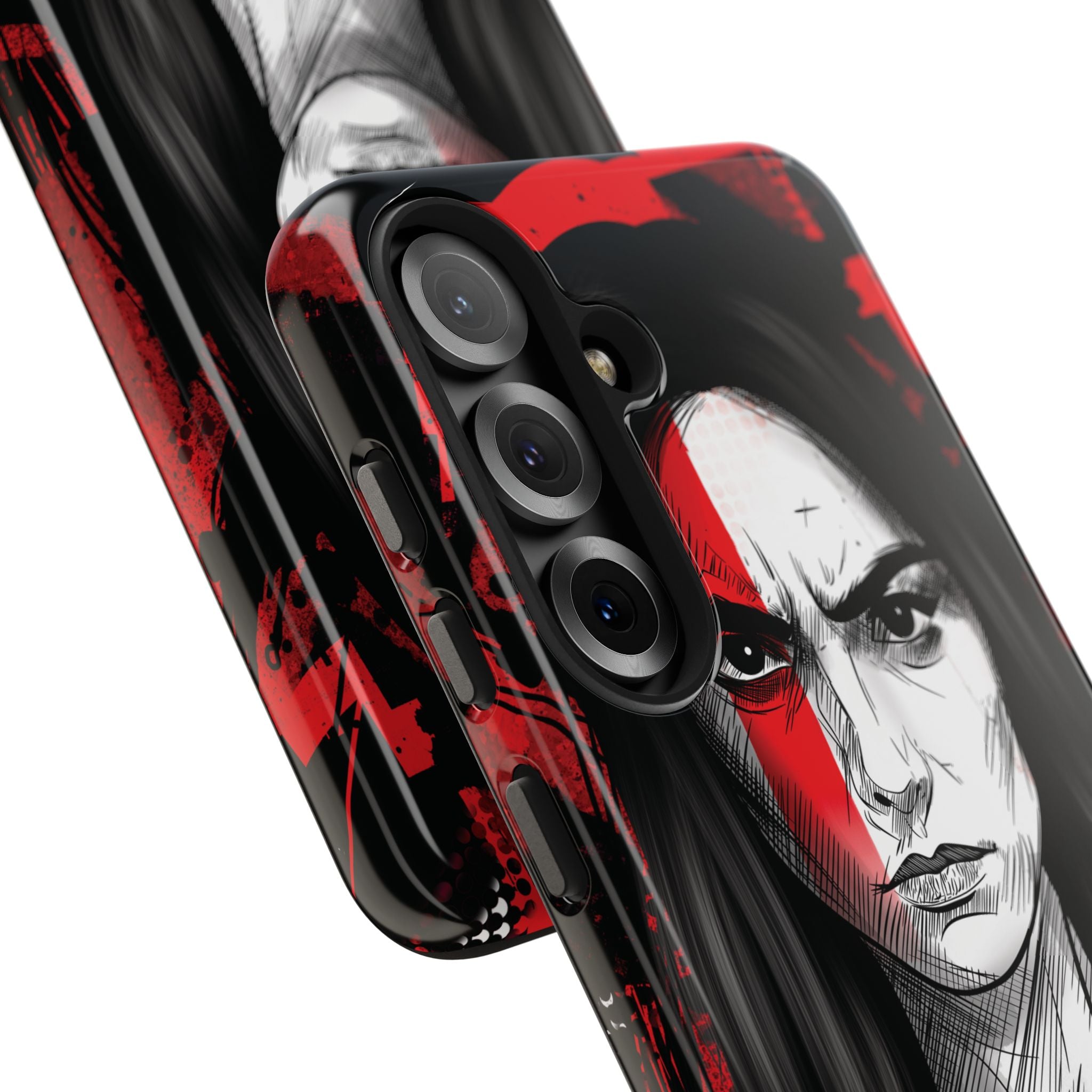 The Crimson Oath — Yield Cult Tough Phone Case | Dark Symbolic Black Protective Cover